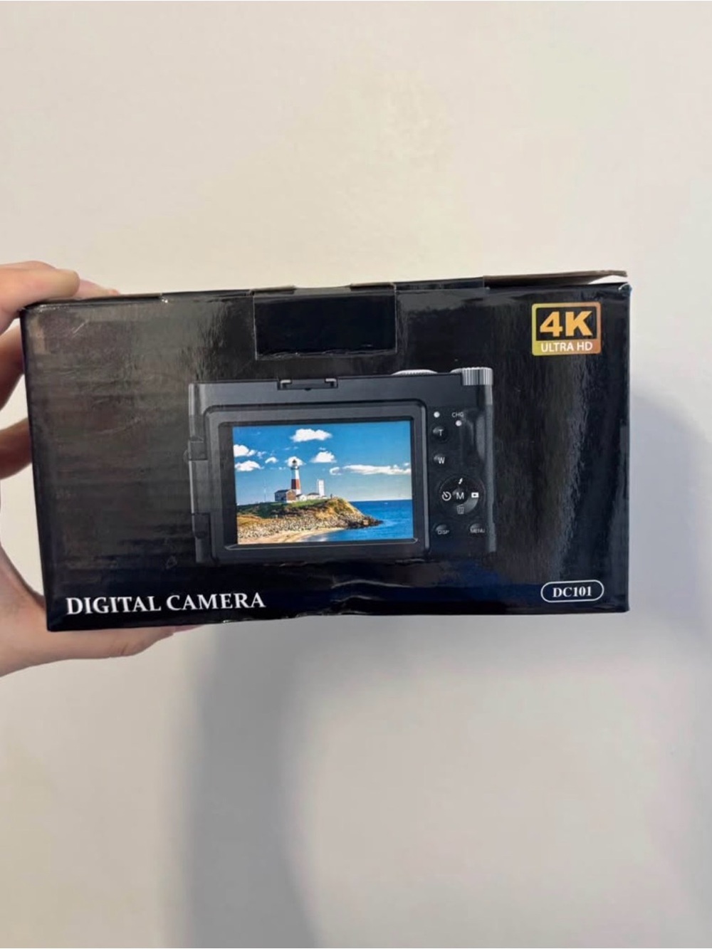 DC101 4K Ultra HD Digital Camera - Black